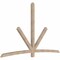Ekena Millwork Alberta Smooth Timber Gable Bracket, Douglas Fir, 108"W x 68"H x 3 1/2"D x 3 1/2"F, 15/12 Pitch GBW108X68X0404ALB00SDF - alternate 3